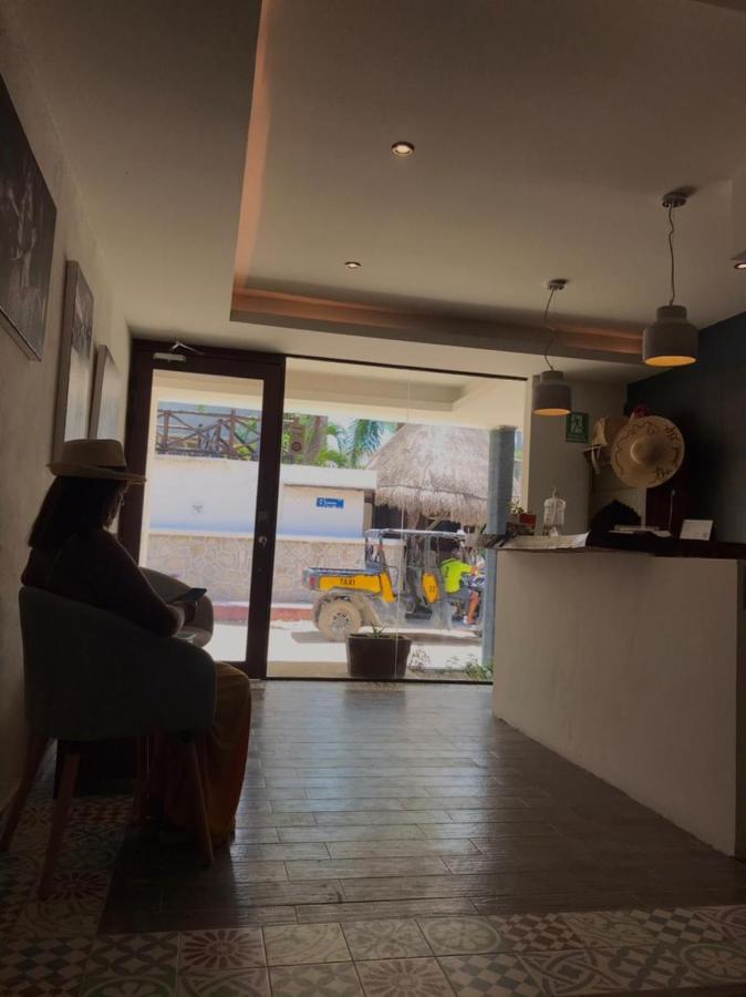 Hotel Mayari Holbox Luaran gambar Reception area