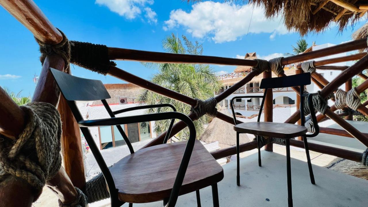 Hotel Mayari Holbox Luaran gambar A view from the balcony of a hotel in Tulum, Mexico