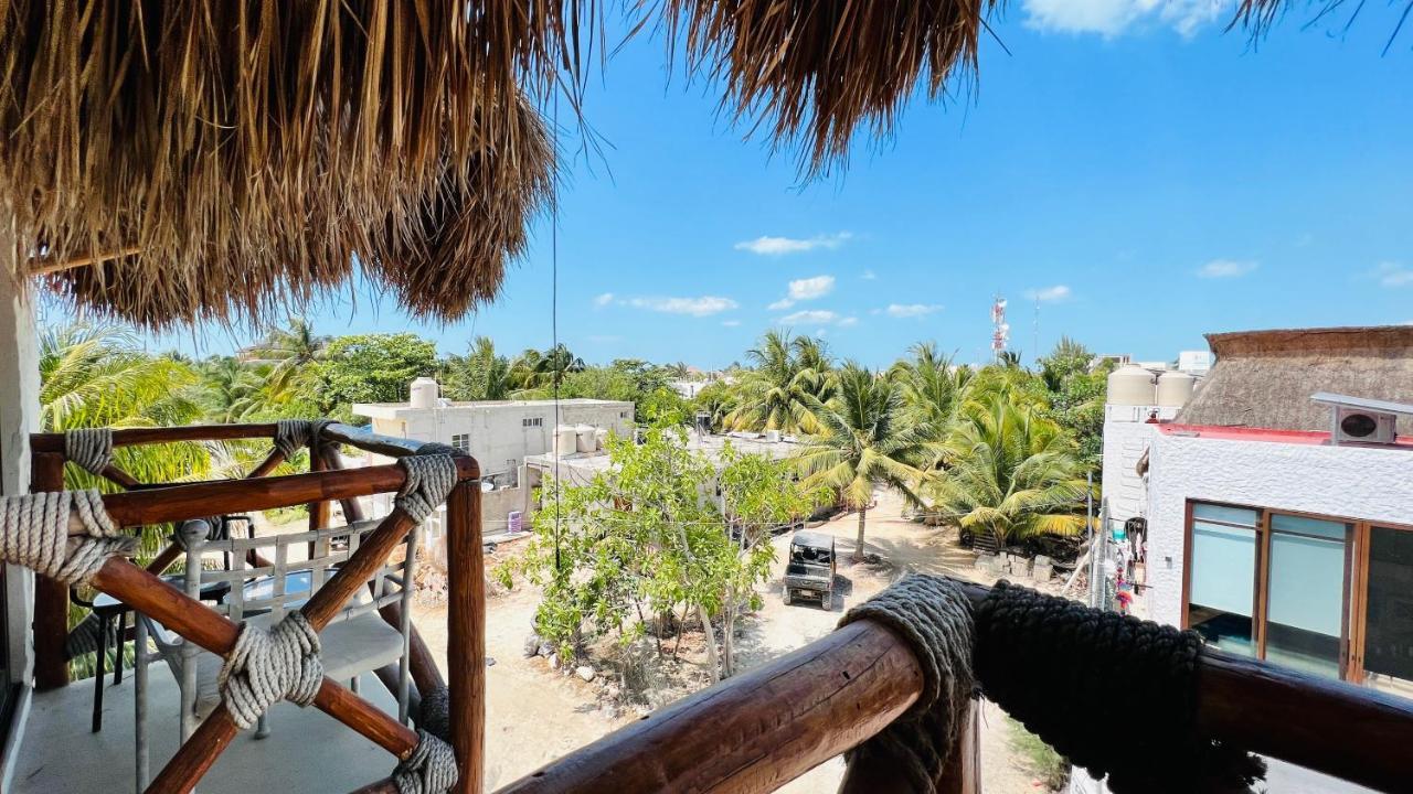 Hotel Mayari Holbox Luaran gambar View of Tulum from a rooftop