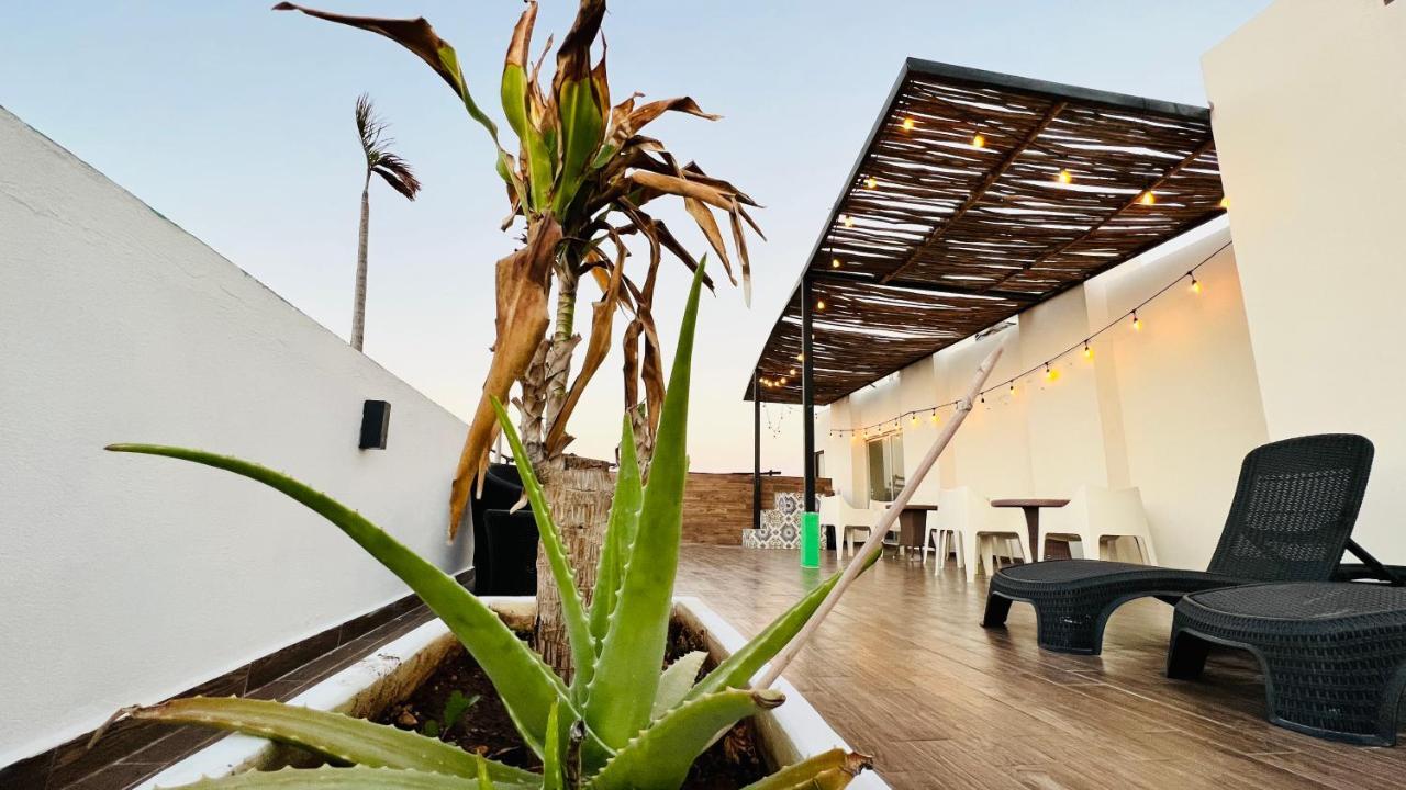 Hotel Mayari Holbox Luaran gambar Rooftop at the hotel